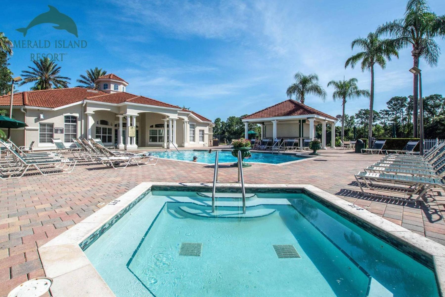 Emerald Island Resort, Private Pool, Game Room And Bbq Grill, Near Disney!! Four Corners المظهر الخارجي الصورة